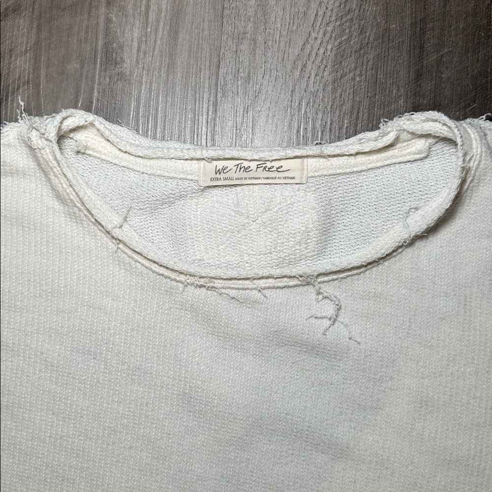 Free People We The Free Off My Mind Cropped Top - XS - Picture 5 of 9